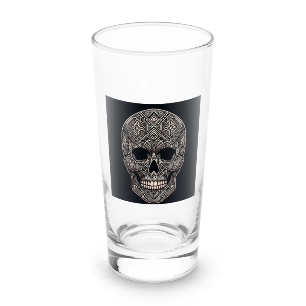 wワンダーワールドwのSKULL035 Long Sized Water Glass :front