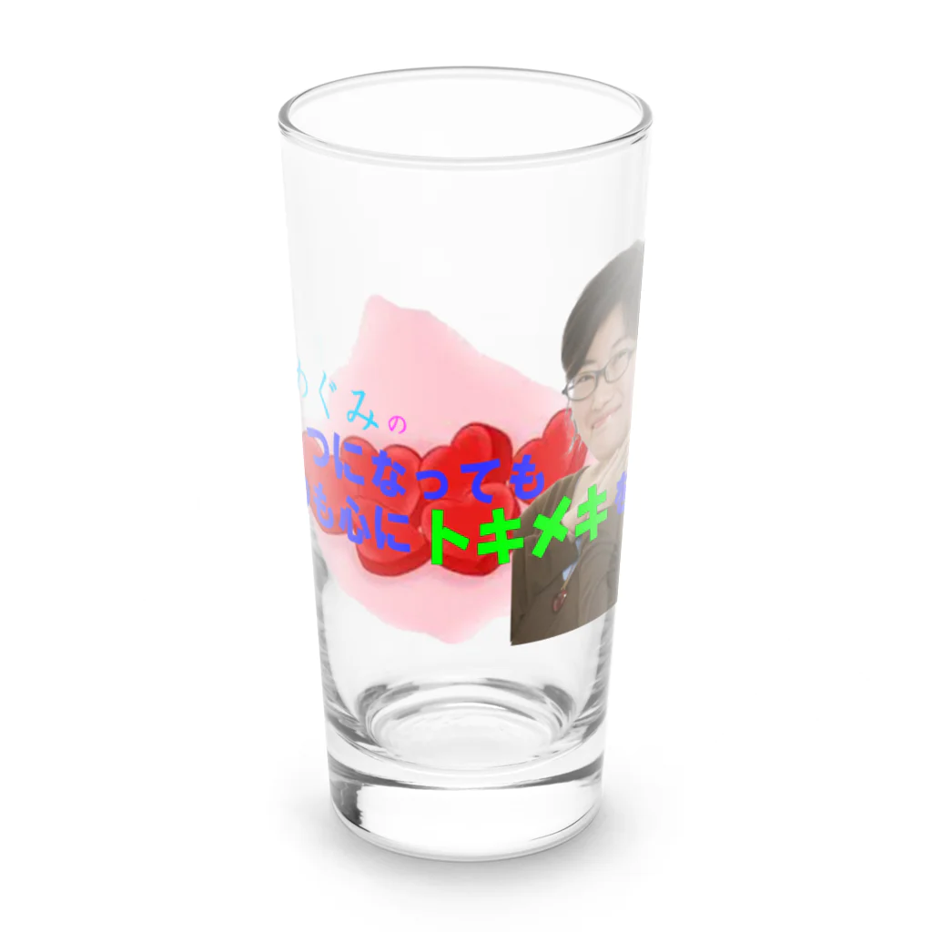 KANAANitemsの田村めぐみオフィシャルグッズ Long Sized Water Glass :front