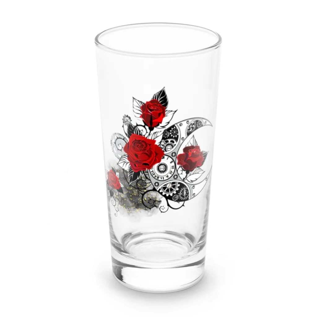 CHIBE86のMechanic Roses（メカニック・ローズ） Long Sized Water Glass :front