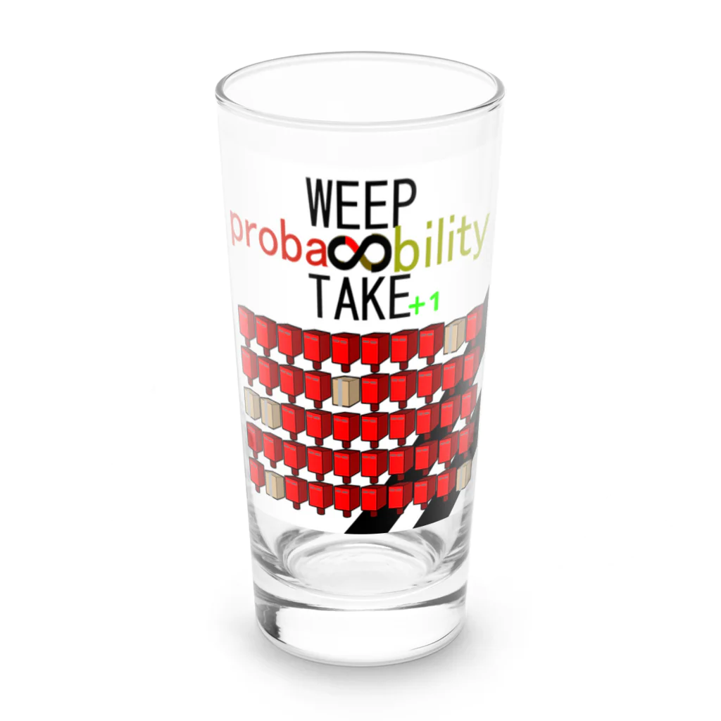 HADAKAGEKKO(WEEP＆TAKE)のWEEP＆TAKE probability ロンググラス前面