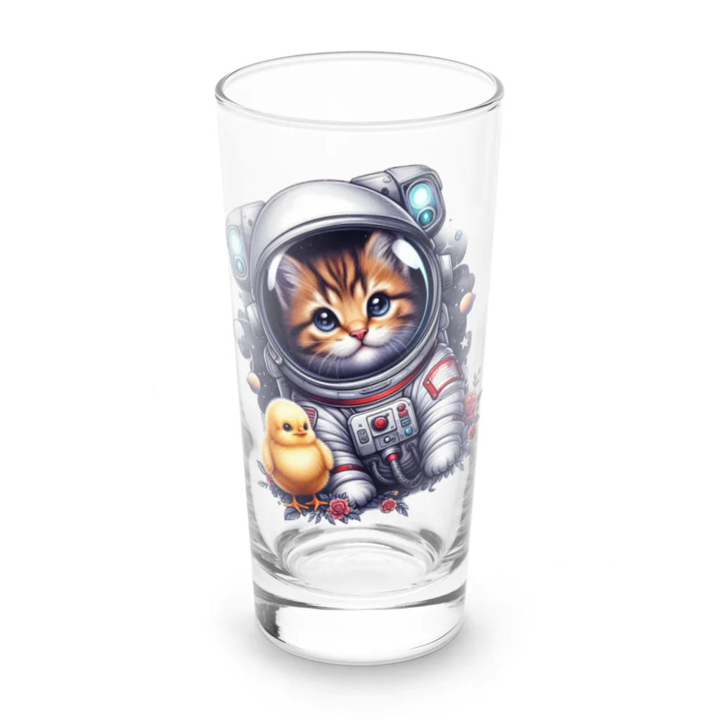 ichi_cocoの宇宙へお散歩 Long Sized Water Glass :front