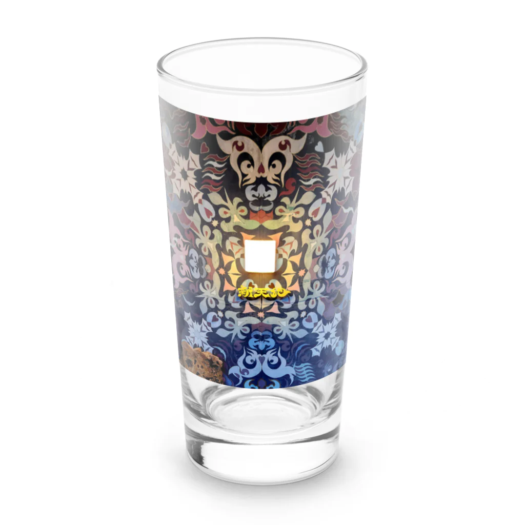 悲喜交々の新天地正方 Long Sized Water Glass :front