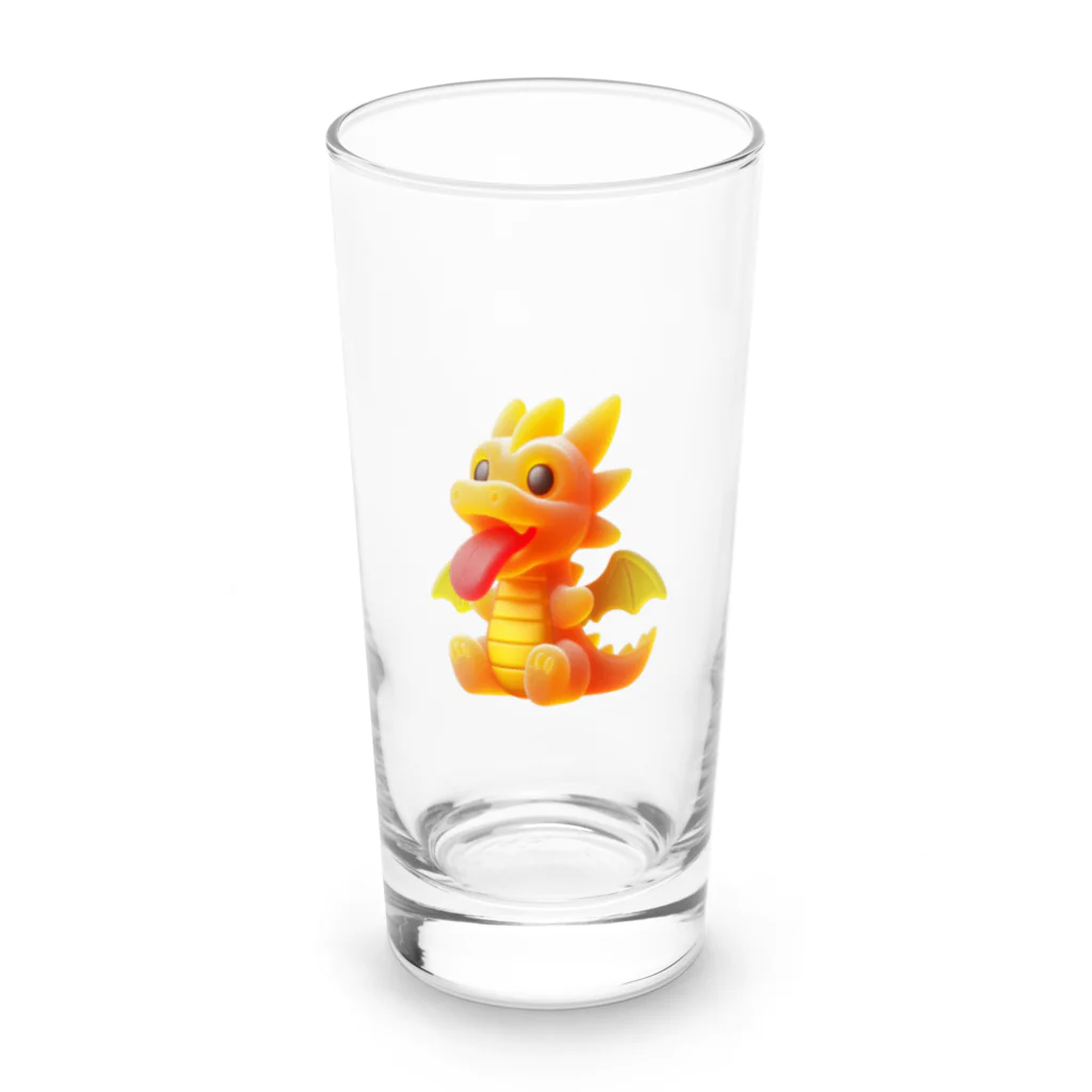 ドラゴンとわたしのドラぐみ1 Long Sized Water Glass :front