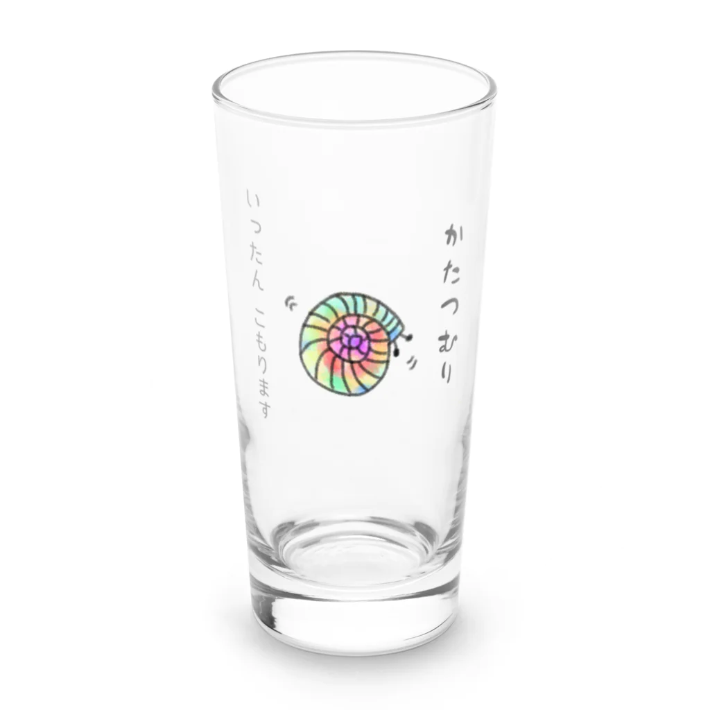 honoeのしんぼるず→かたつむりB Long Sized Water Glass :front