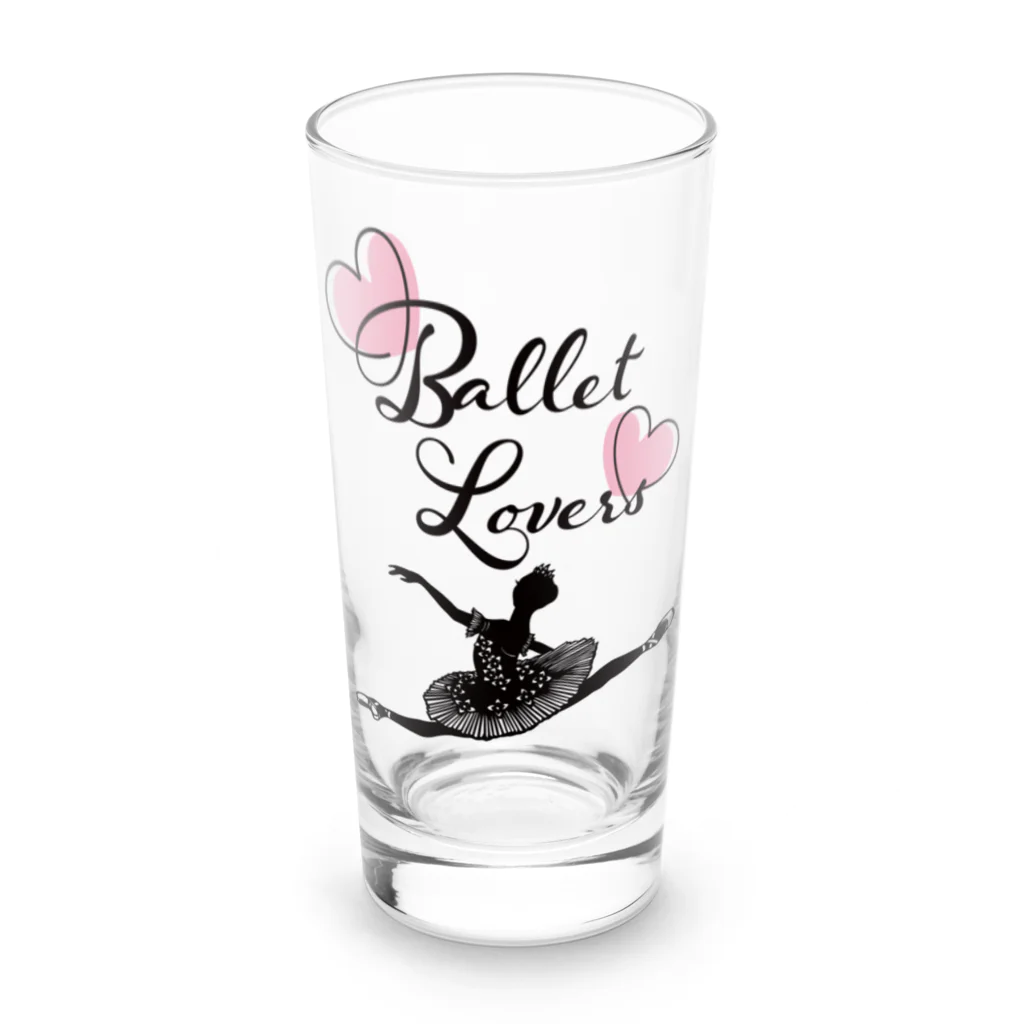 Saori_k_cutpaper_artのBallet Lovers Ballerina Long Sized Water Glass :front