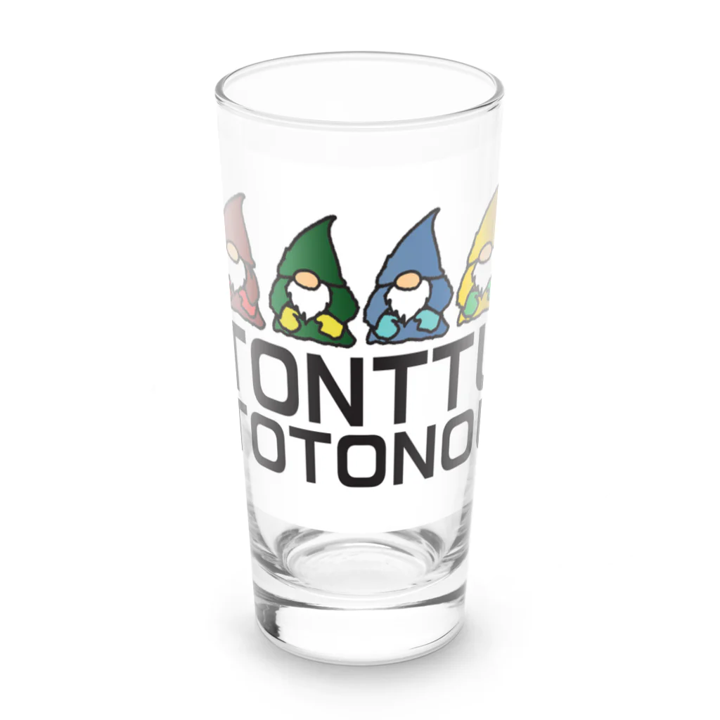 スタジオ　ねこのしっぽのトントゥととのう Long Sized Water Glass :front