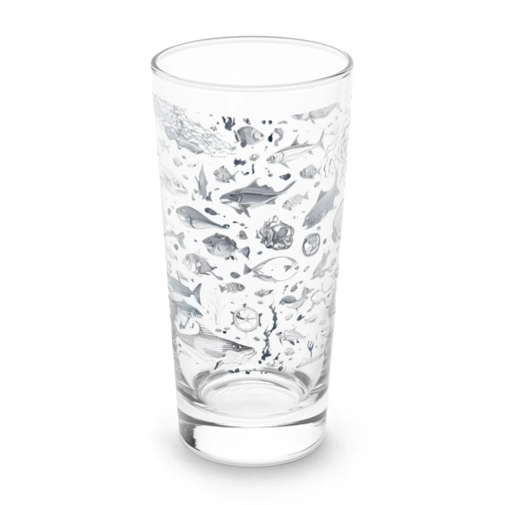 8890の深海 Long Sized Water Glass :front