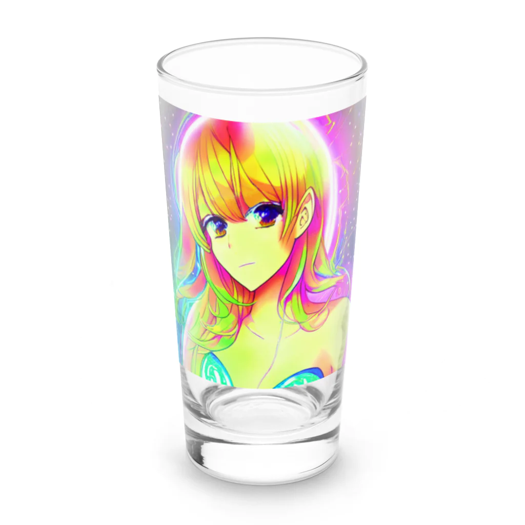 きゅぴきゅぴガールの優しげギャル★きゅぴきゅぴガール Long Sized Water Glass :front