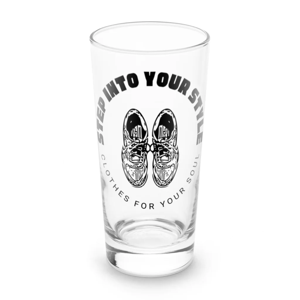 chataro123のStep into Your Style: Clothes for Your Soul Long Sized Water Glass :front