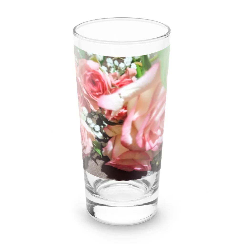 水彩屋のrosa Long Sized Water Glass :front