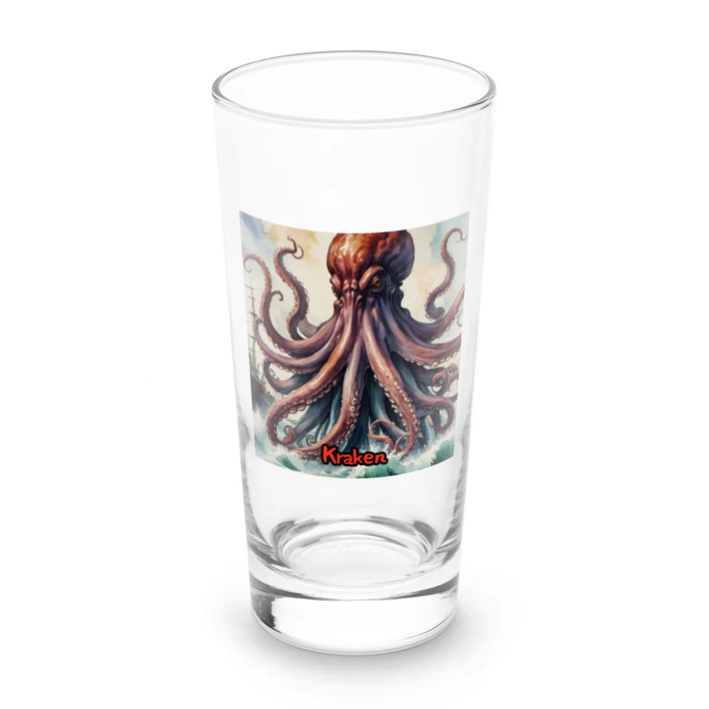 nkbg50のモンスターシリーズ（リアル）：Kraken Long Sized Water Glass :front