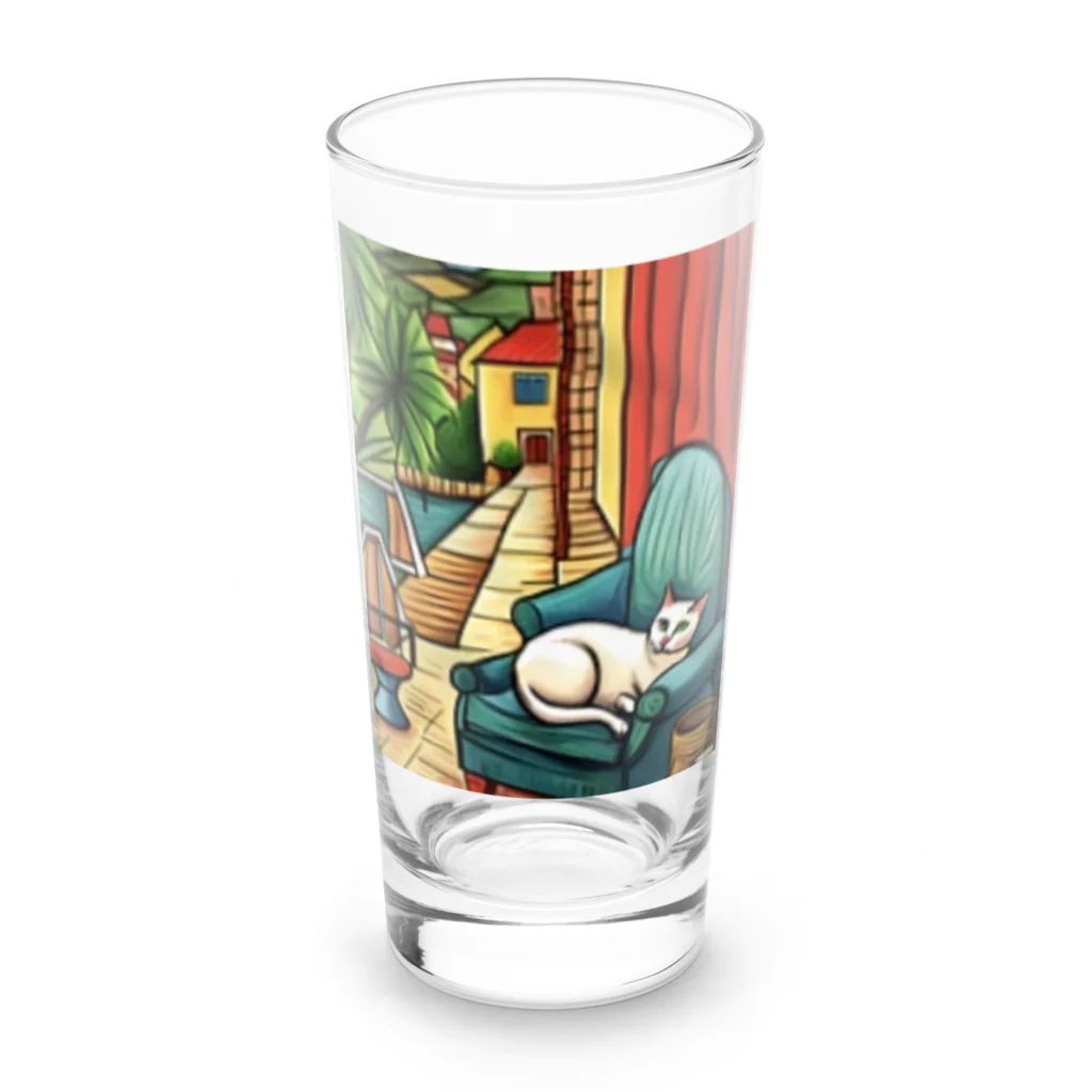 Ppit8のプールさいどのソファ Long Sized Water Glass :front