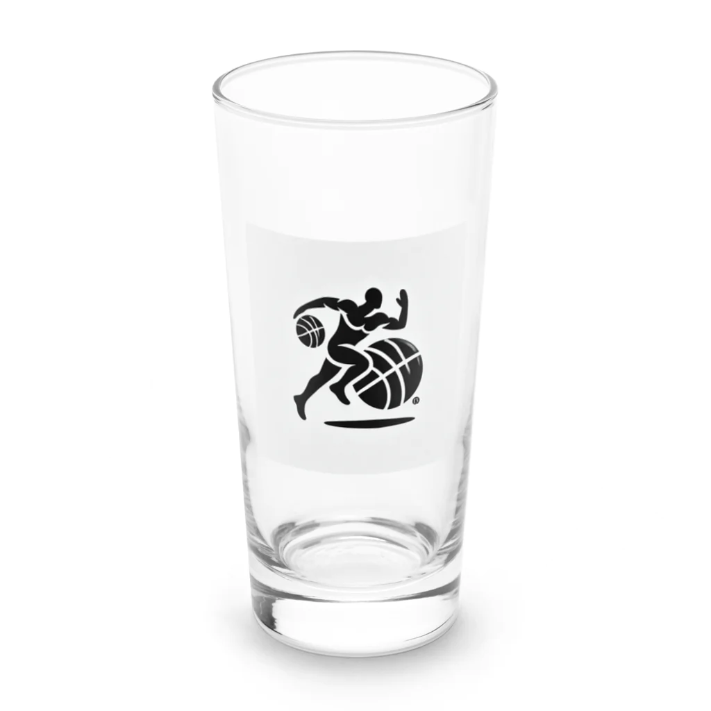 yumayumaのバスケットマン Long Sized Water Glass :front