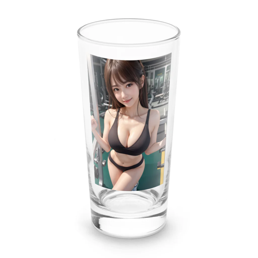 kura111のスポーツ女子 Long Sized Water Glass :front