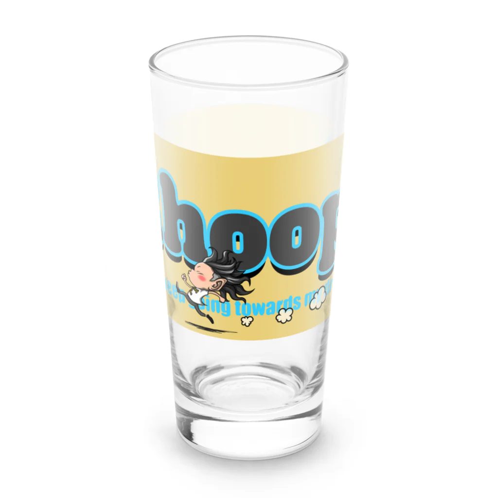 ろーぴーの店のGOGO♪ろーぴー💩 Long Sized Water Glass :front