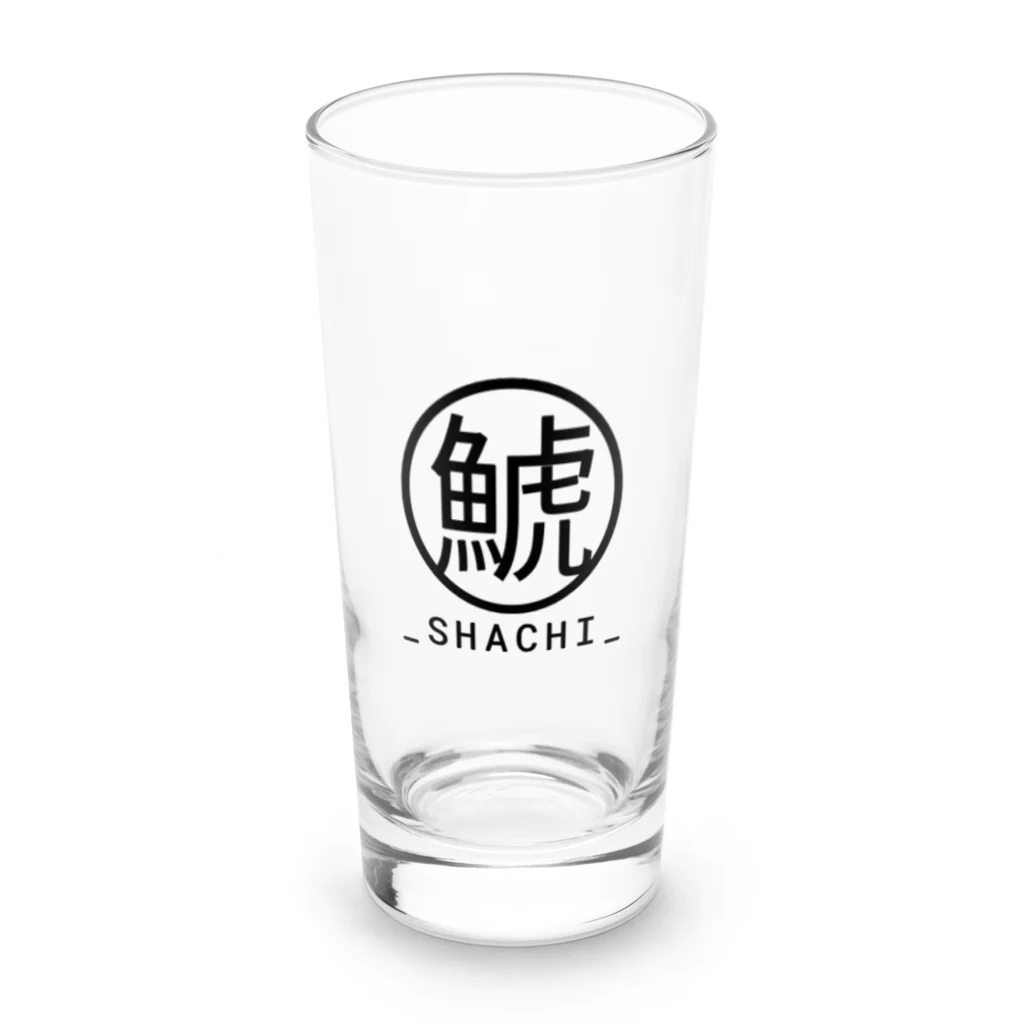 †魚虎†のロゴのみ Long Sized Water Glass :front