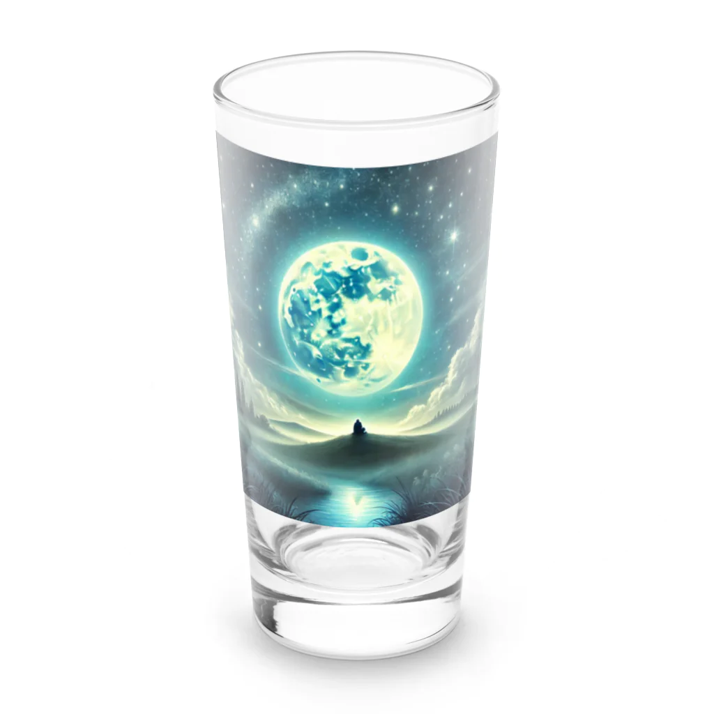 KIglassesのDream Under the Starry Sky - 星空の夢 Long Sized Water Glass :front