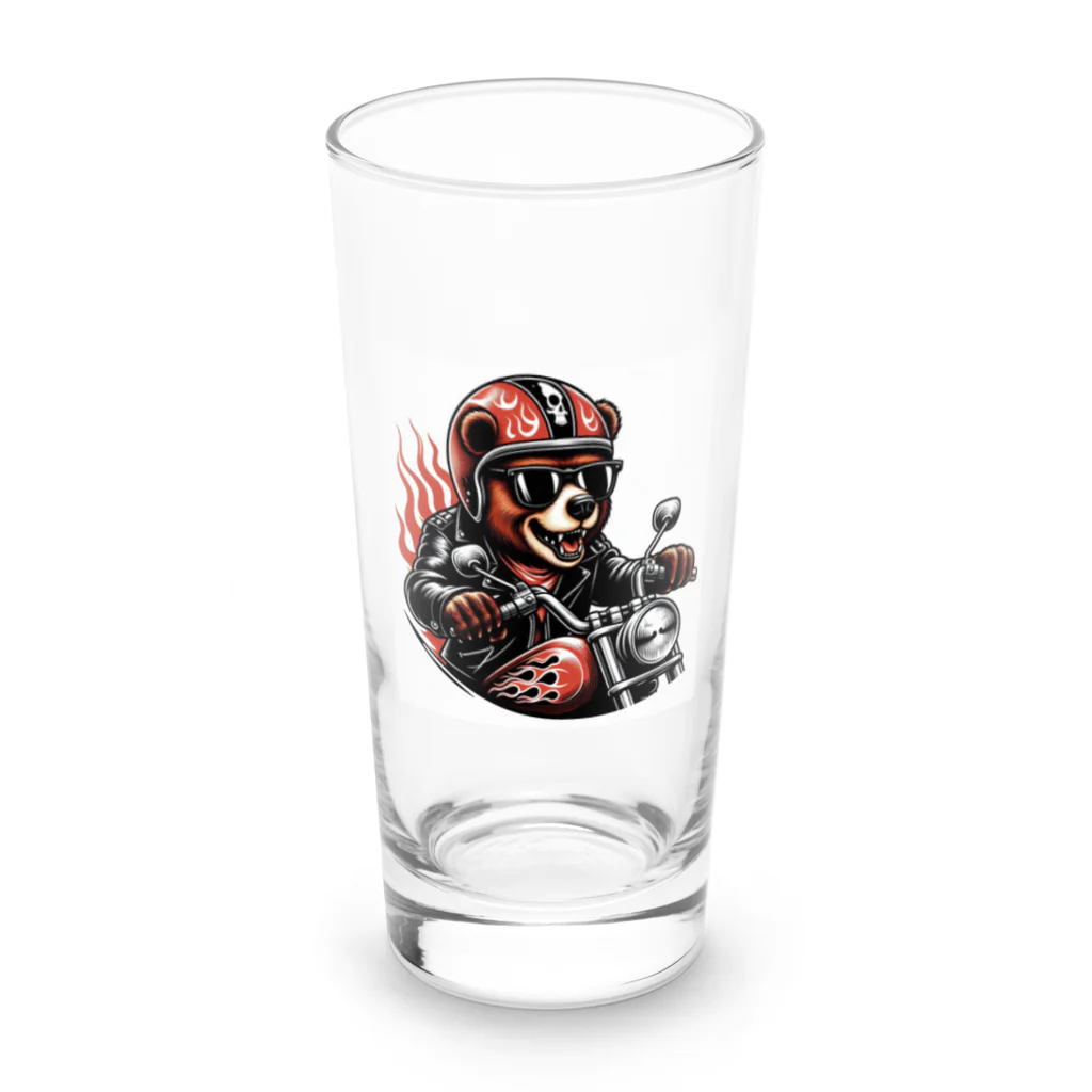 kuma-bikerのKuma.Biker Long Sized Water Glass :front