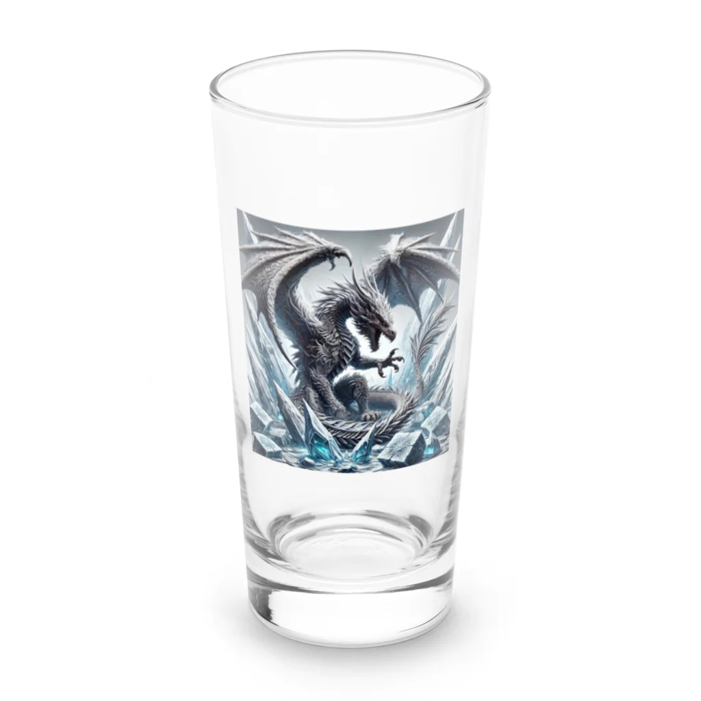 ryu1220の氷とドラゴン Long Sized Water Glass :front