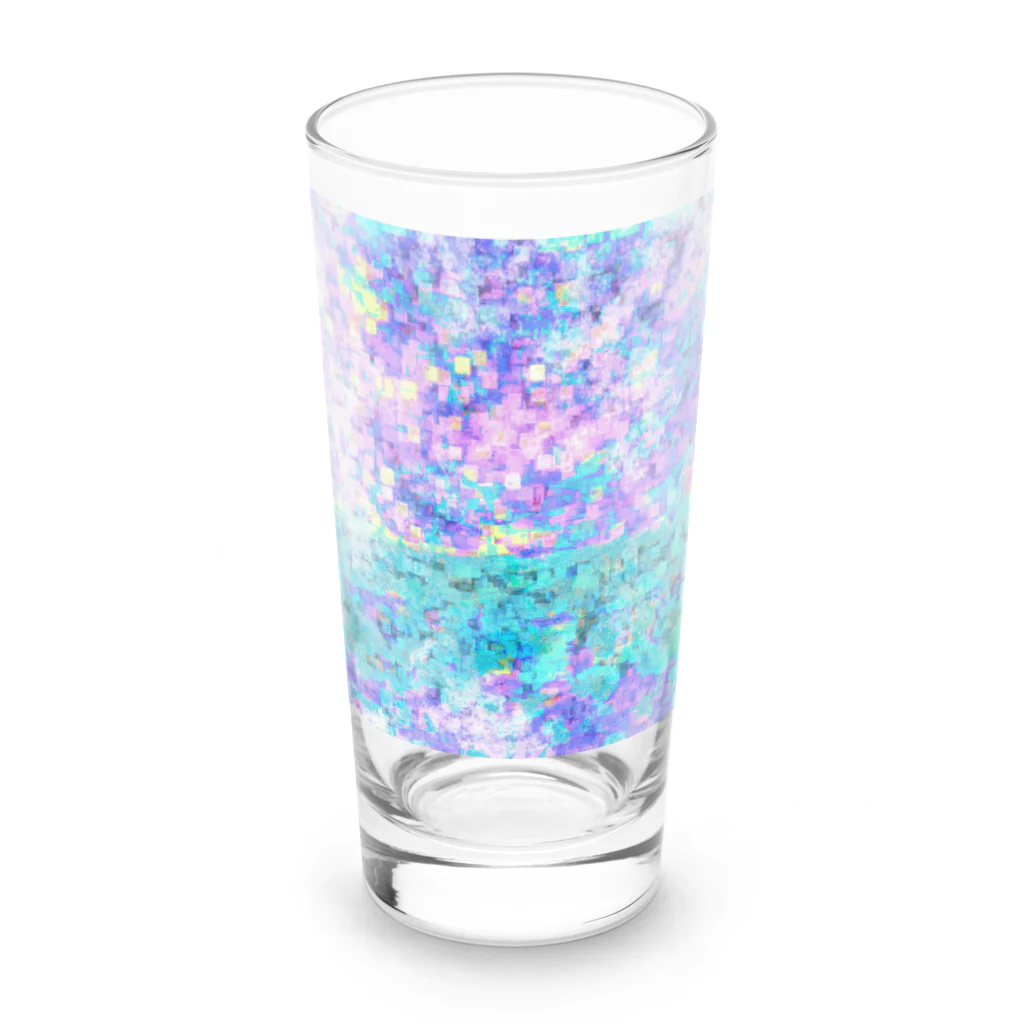 水草の静かの海 Long Sized Water Glass :front