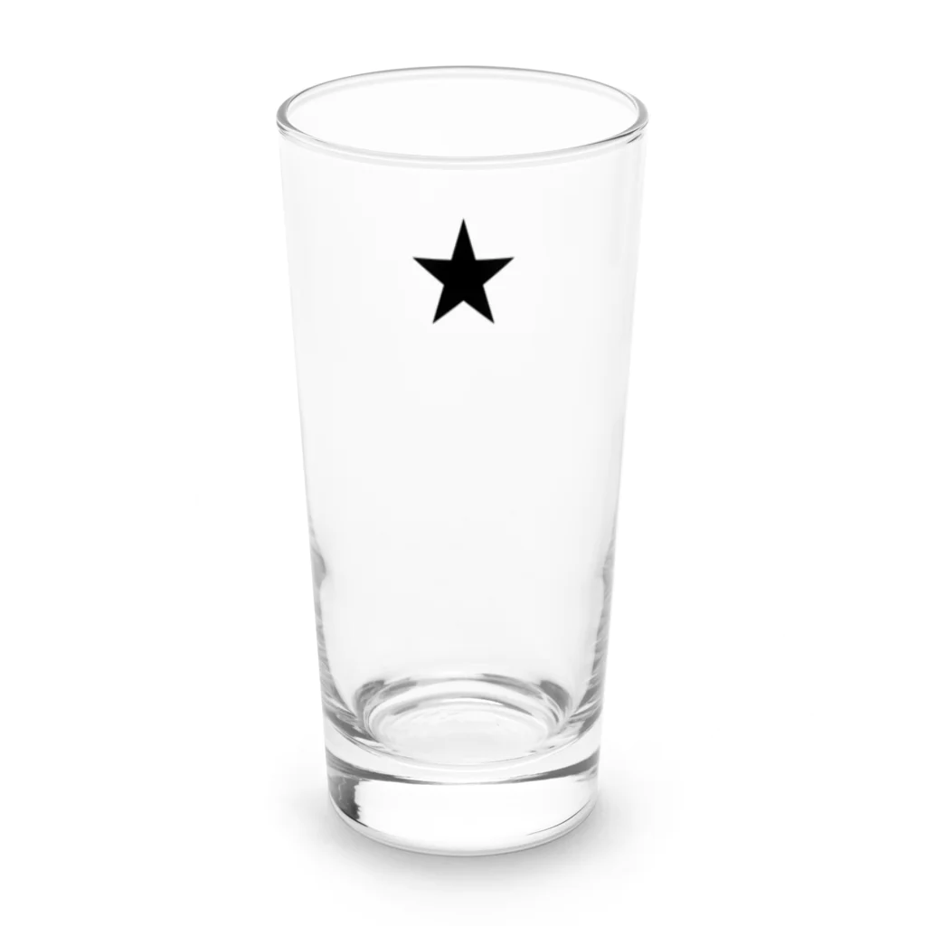 DRIPPEDのBLACK STAR REVIVAL-GTO STAR リバイバル-(黒星・ワンスター)Tシャツ Long Sized Water Glass :front