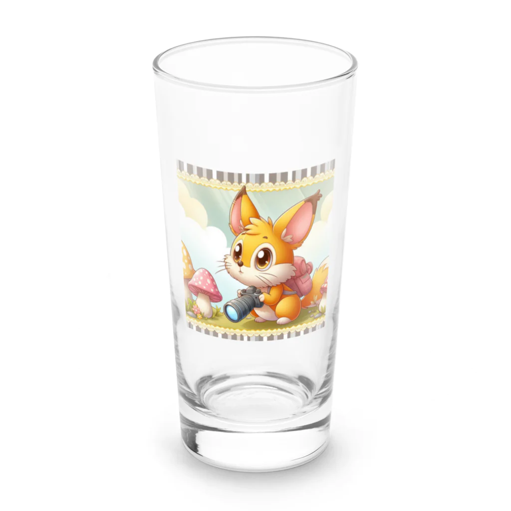 Wanderpaws-Tailsのきつねの冒険 Long Sized Water Glass :front