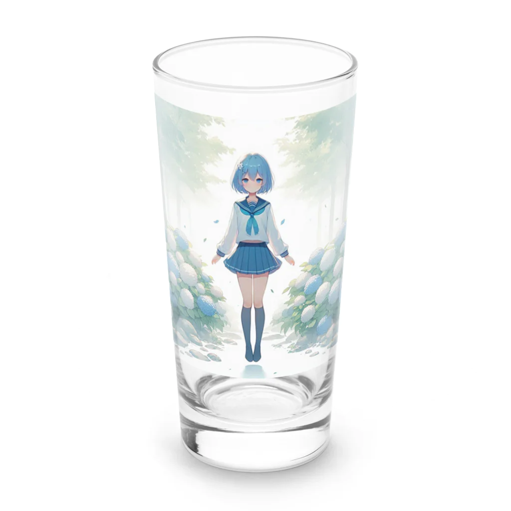 chika_22の千賀、飛べた！ Long Sized Water Glass :front
