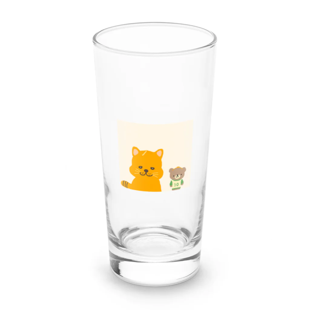 がまぐちこぐまのといといのボスとこぐまのといとい Long Sized Water Glass :front