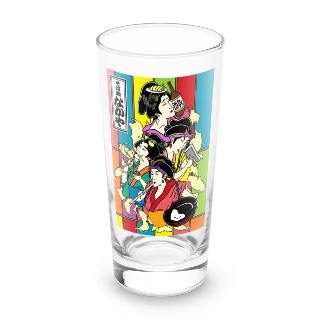 soba_girlのザ★職人蕎麦女子　soba girl Long Sized Water Glass :front