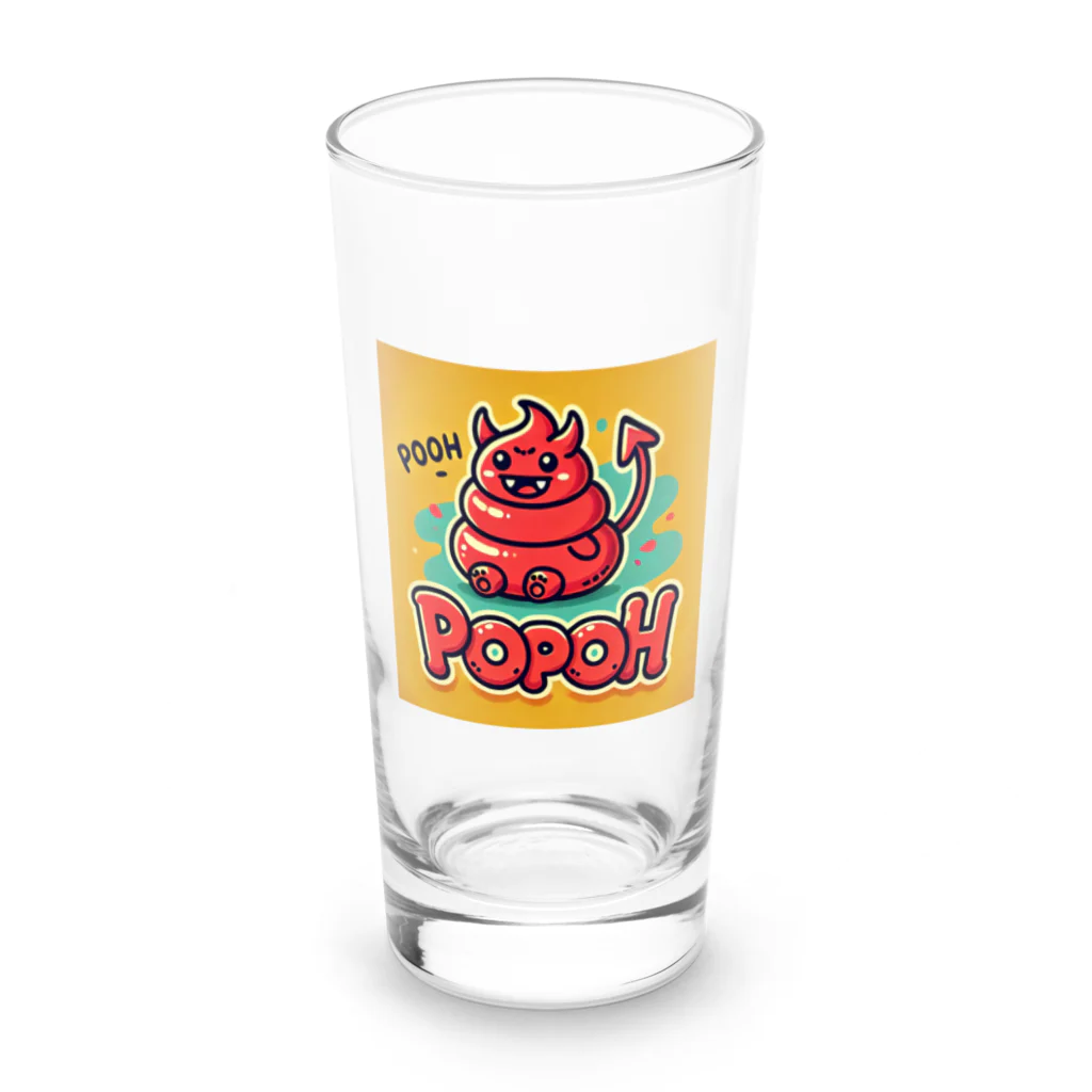 pooh4のpooh👹💩 Long Sized Water Glass :front