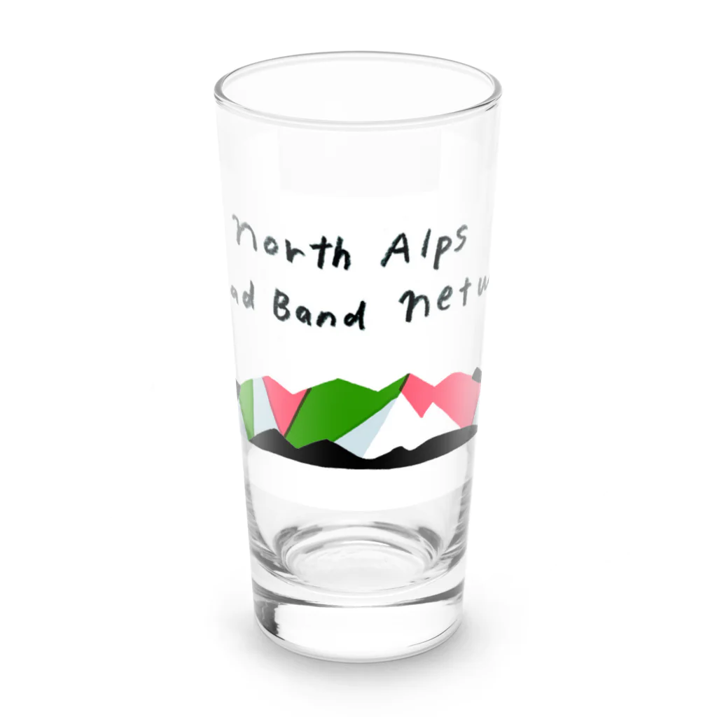 北アルプスブロードバンドネットワークの公式グッズB Long Sized Water Glass :front