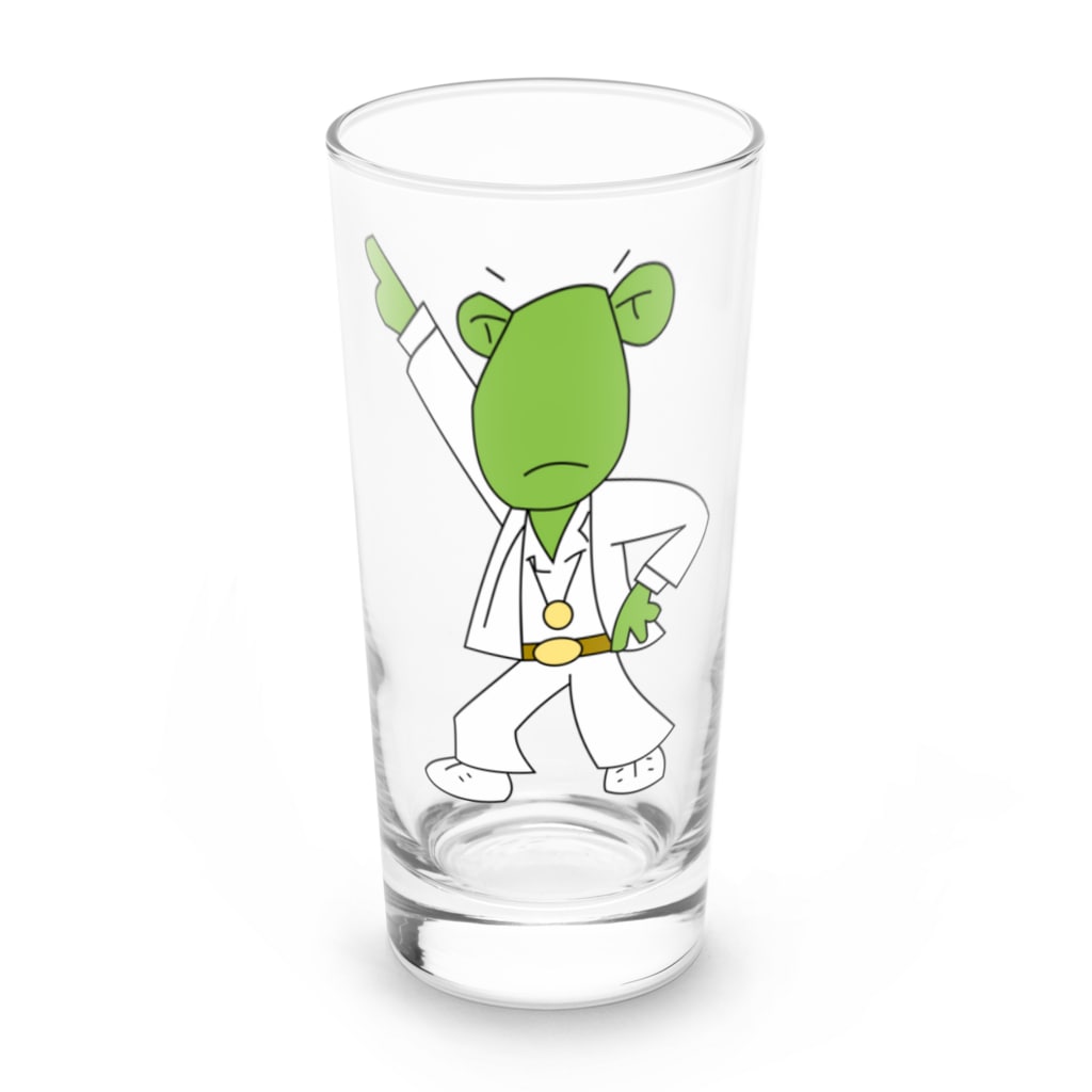 Pat's WorksのDISCO FROGBERT Long Sized Water Glass :front