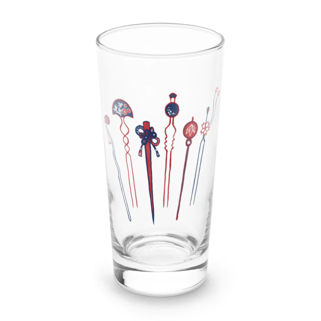 IZANAMI by Akane Yabushitaの【日本レトロ#04】かんざし Long Sized Water Glass :front