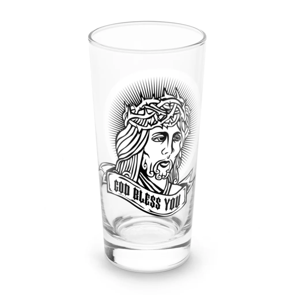 提供 tshopのGOD BLESS YOU Long Sized Water Glass :front