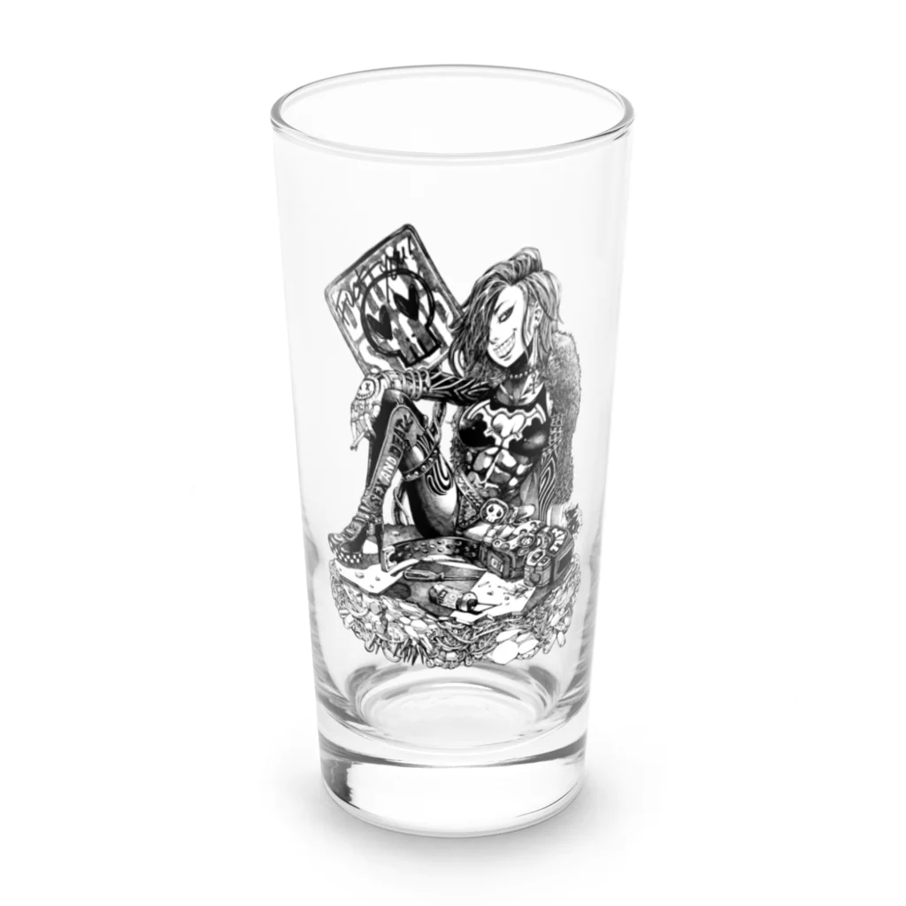 月が輝くこんな夜にのSEXANDDEATH Long Sized Water Glass :front