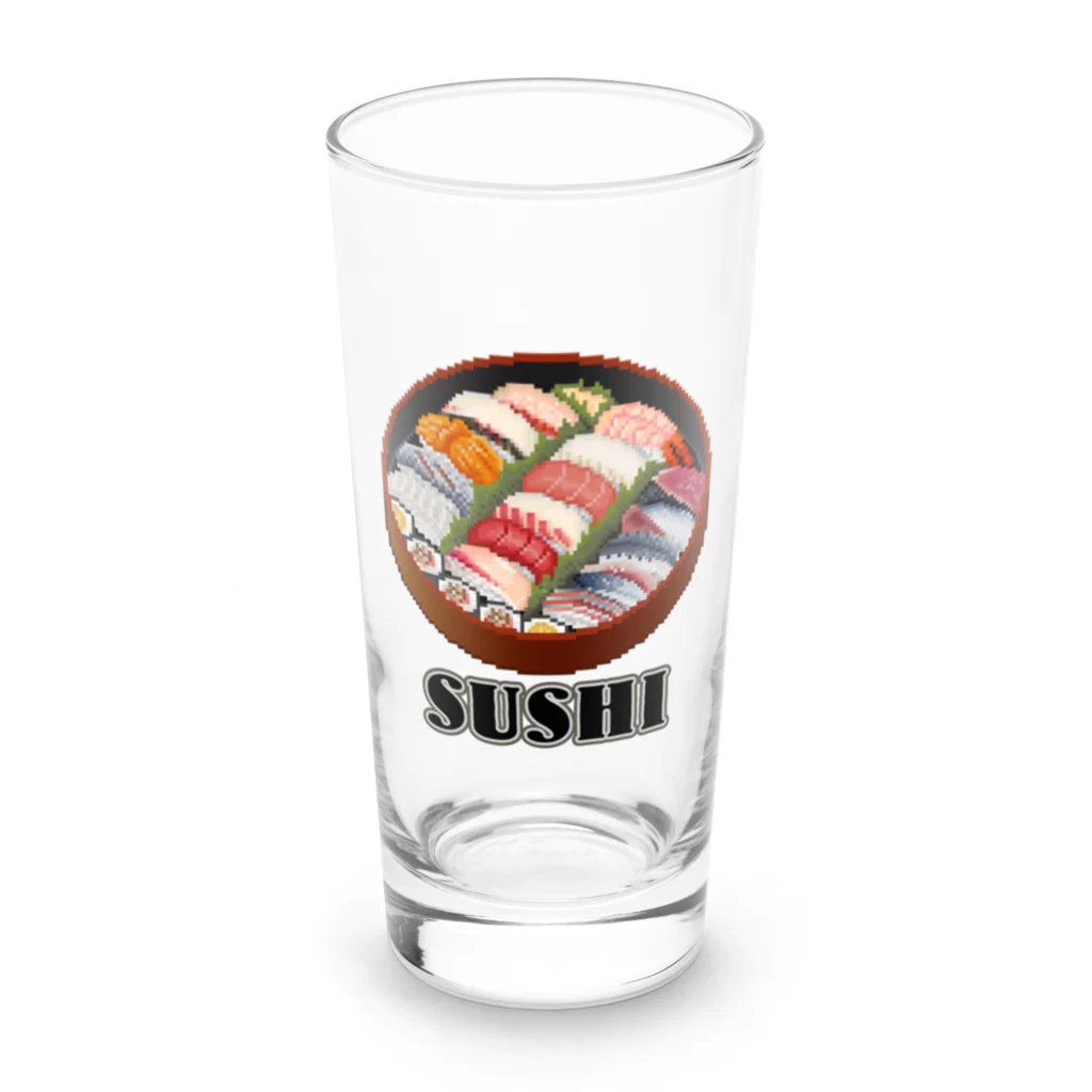 猫と釣り人のSUSHI_2R Long Sized Water Glass :front