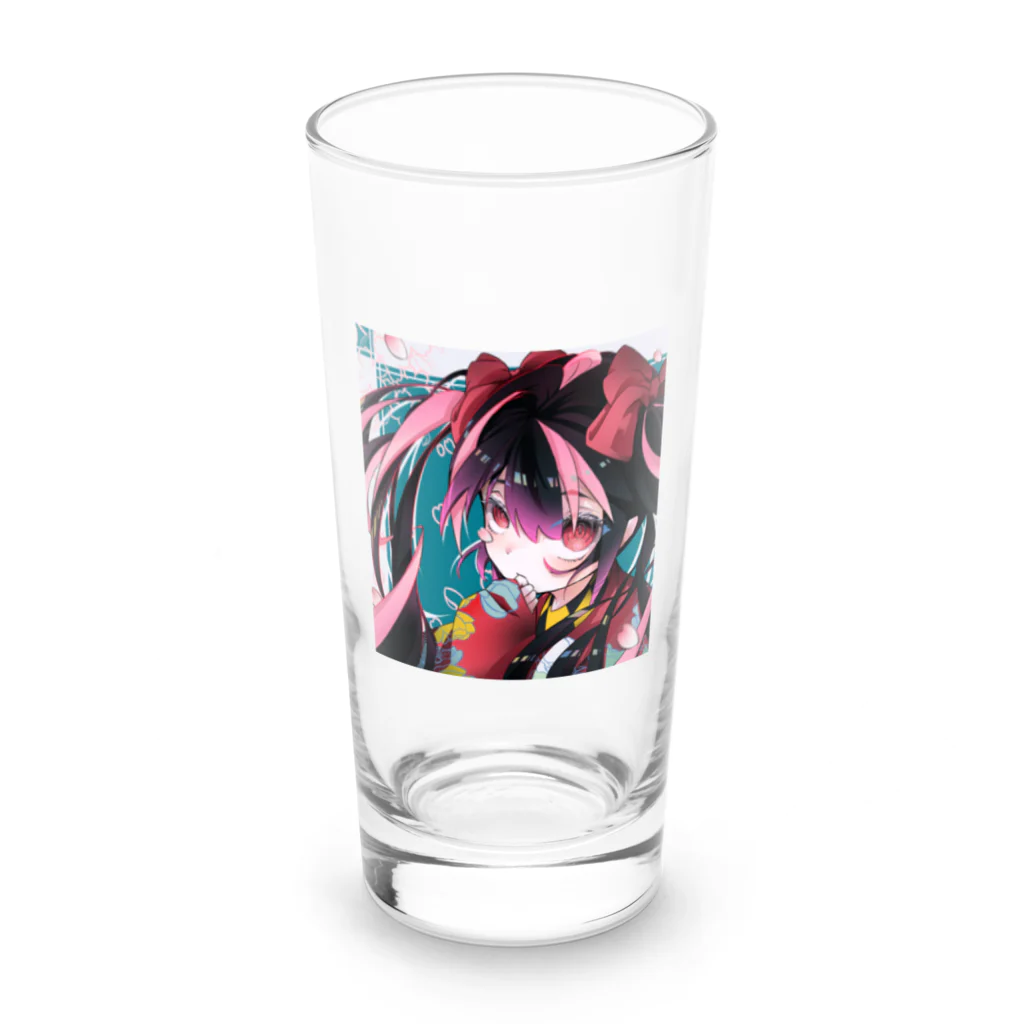 れんの大正浪漫とポッピンガール。 Long Sized Water Glass :front