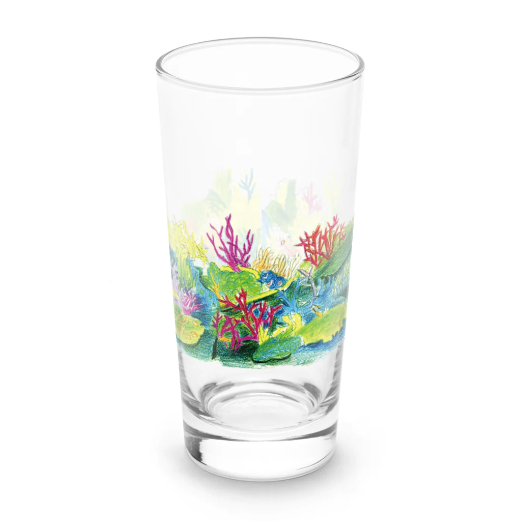 uouo のサンゴ礁 Long Sized Water Glass :front