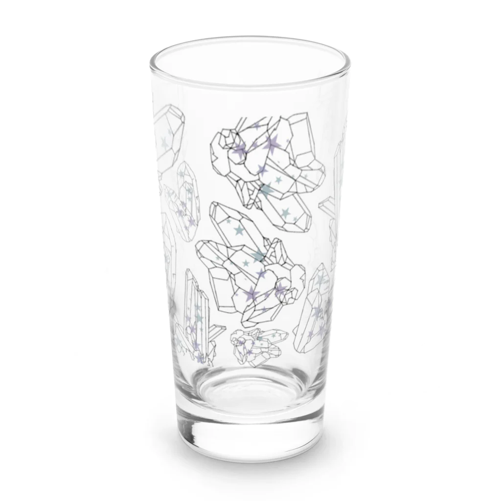 神鳴庵の鉱石② Long Sized Water Glass :front