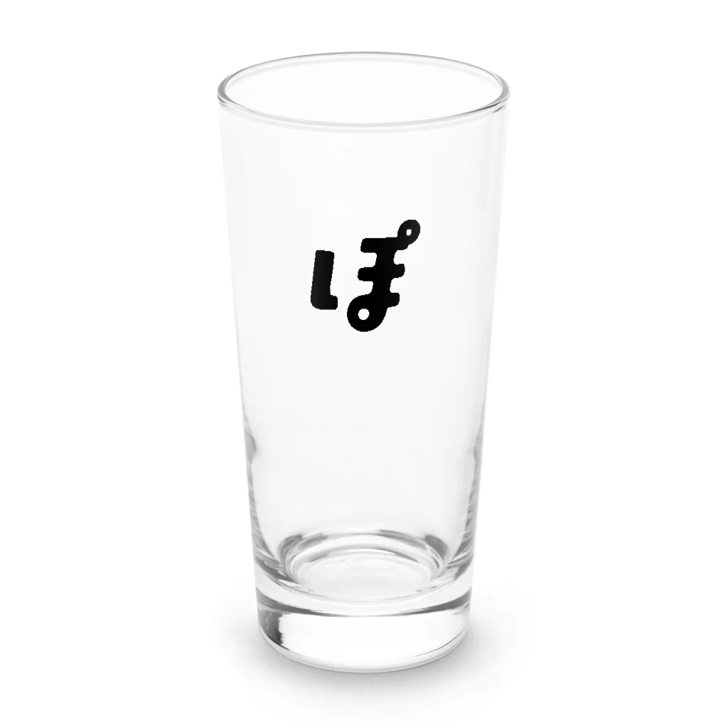 くわたぽてとのぽ Long Sized Water Glass :front