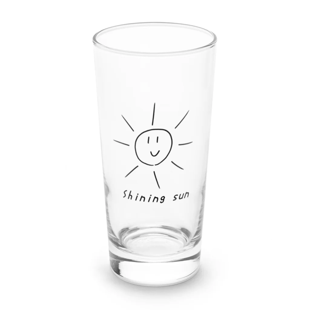 kazukiboxの輝く太陽 Long Sized Water Glass :front