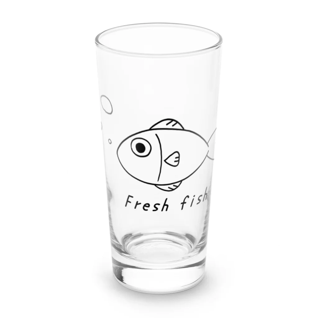 kazukiboxの新鮮な魚 Long Sized Water Glass :front