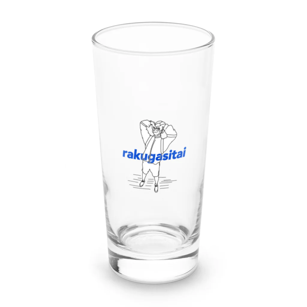 yameroteyのrakugasitai Long Sized Water Glass :front