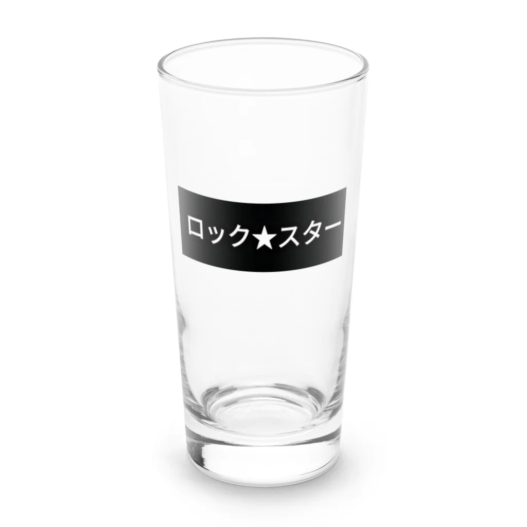 Rock★Star Guitar School 公式Goodsのロック🌟スター Long Sized Water Glass :front