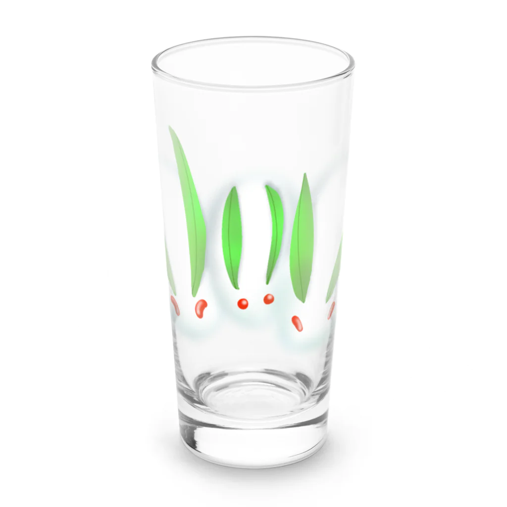 Lily bird（リリーバード）のほわっ 雪うさちゃんず Long Sized Water Glass :front