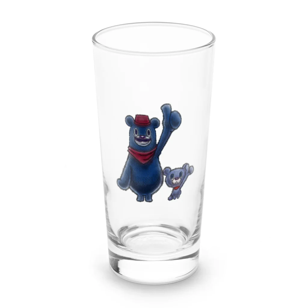 TOUMARTのHITCH BEAR & DAD Long Sized Water Glass :front