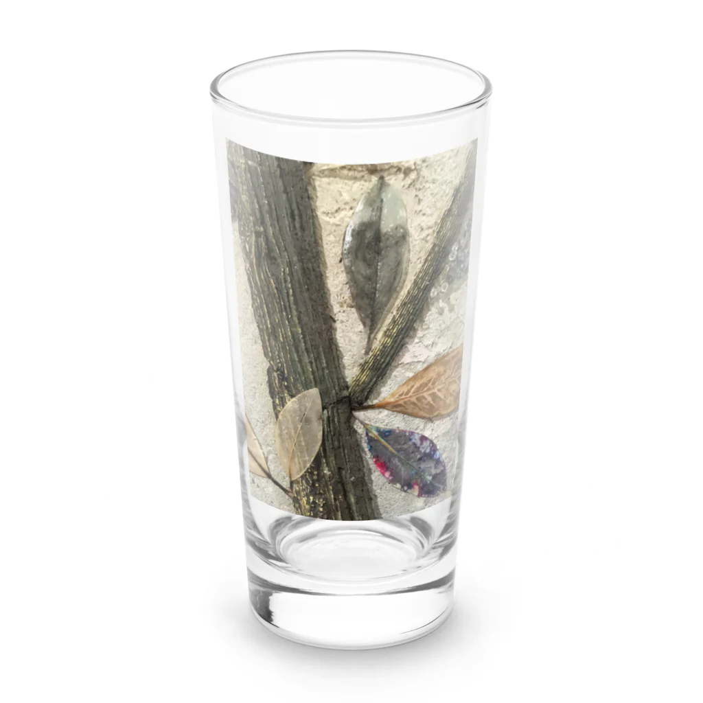 RINA SHOPの葉脈 Long Sized Water Glass :front