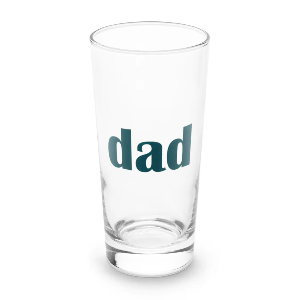 udawakaのお父さん（dad) ダッド Long Sized Water Glass :front