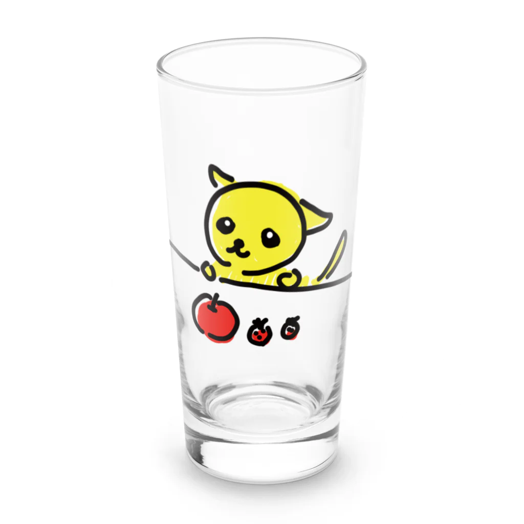 akane_art（茜音工房）のフルーツチワワ Long Sized Water Glass :front