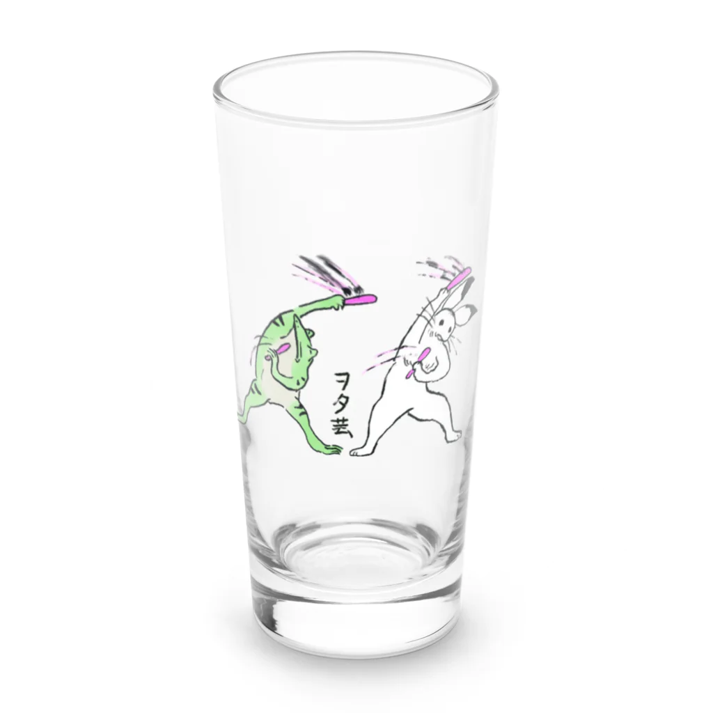 めぇめぇ羊のヲタ芸 Long Sized Water Glass :front